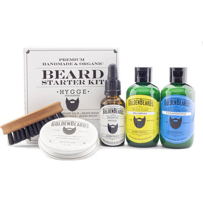 GOLDEN BEARDS SET PARA EL CUIDADO DE LA BARBA