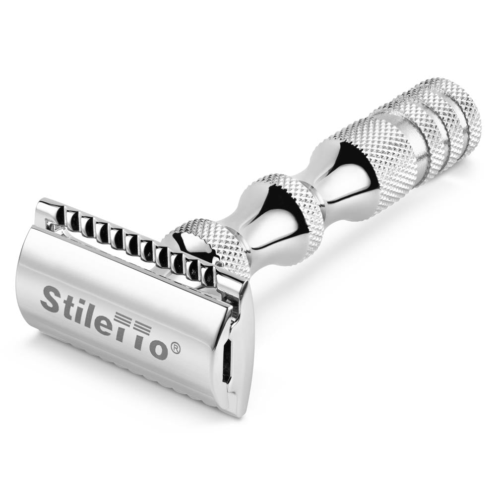 STILETTO ST12260 MAQUINA DE AFEITAR DOBLE HOJA DE 3 PIEZAS