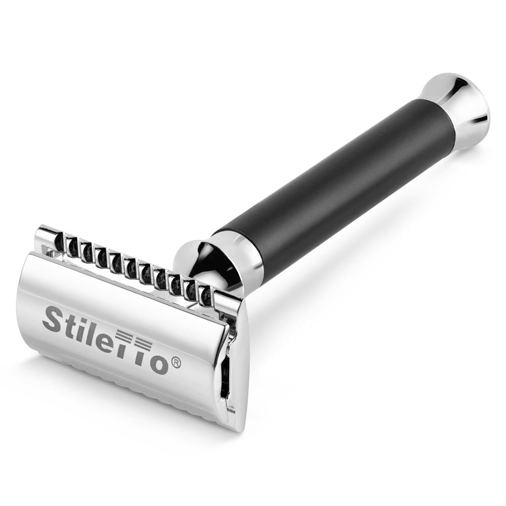 STILETTO ST15070 MAQUINA DE AFEITAR DOBLE HOJA DE 3 PIEZAS