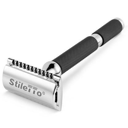 STILETTO ST2283 MAQUINA DE AFEITAR DOBLE HOJA DE 3 PIEZAS