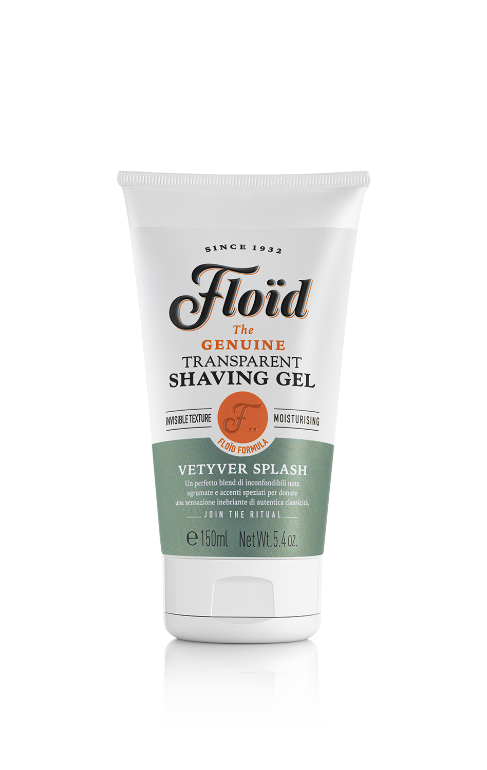 FLOID SHAVE GEL TRANSPARENTE VETYVER SPLASH