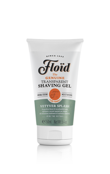 FLOID SHAVE GEL TRANSPARENTE VETYVER SPLASH