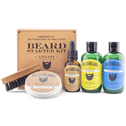 GOLDEN BEARDS SET PARA EL CUIDADO DE LA BARBA