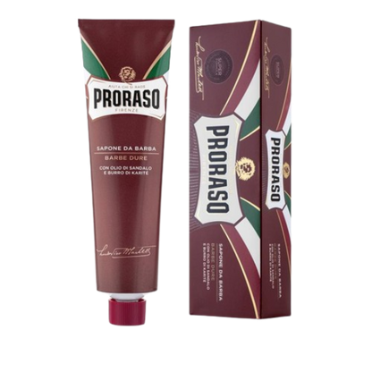 ESTUCHE DE REGALO AFEITADO PRORASO LINEA BARBAS DURAS